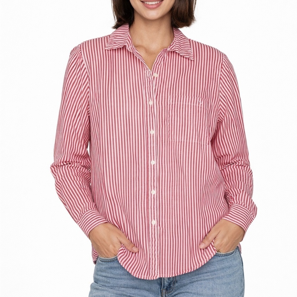 Vineyard Vines Women’s Button-Up Shirt Stripe Long Sleeve Size 6